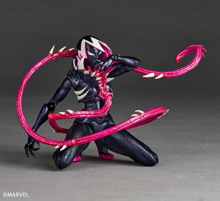 Revoltech Amazing Yamaguchi Marvel - Gwenom (Damaged Box)