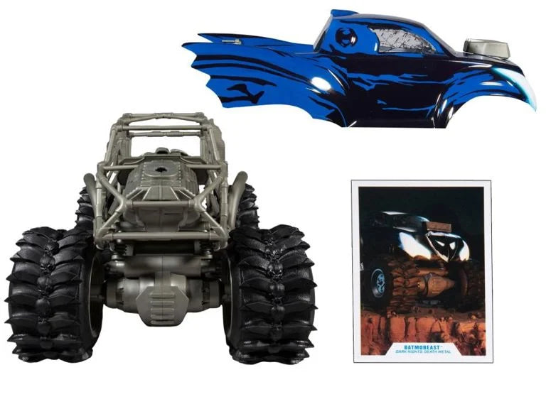 [BUNDLE] Xiwanshe DC Justice League Batmobile + McFarlane Toys DC Batmobeast
