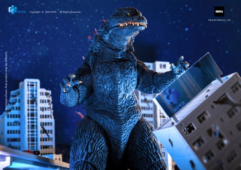 Hiya Toys Exquisite Basic Godzilla 2000 Millennium (1999) - Godzilla [Dented Box]