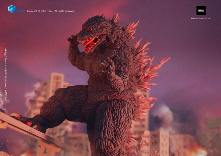 Hiya Toys Exquisite Basic Godzilla 2000 Millennium (1999) - Godzilla [Dented Box]