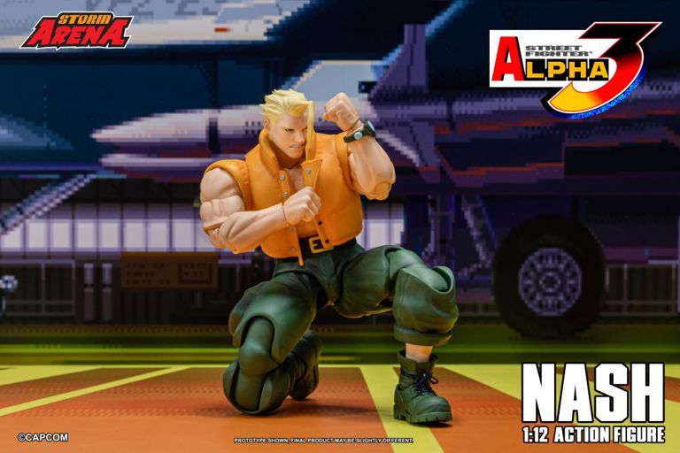 Storm Arena Street Fighter Alpha 3 - Nash [Dented Box]
