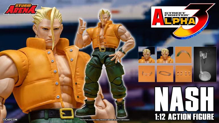 Storm Arena Street Fighter Alpha 3 - Nash [Dented Box]