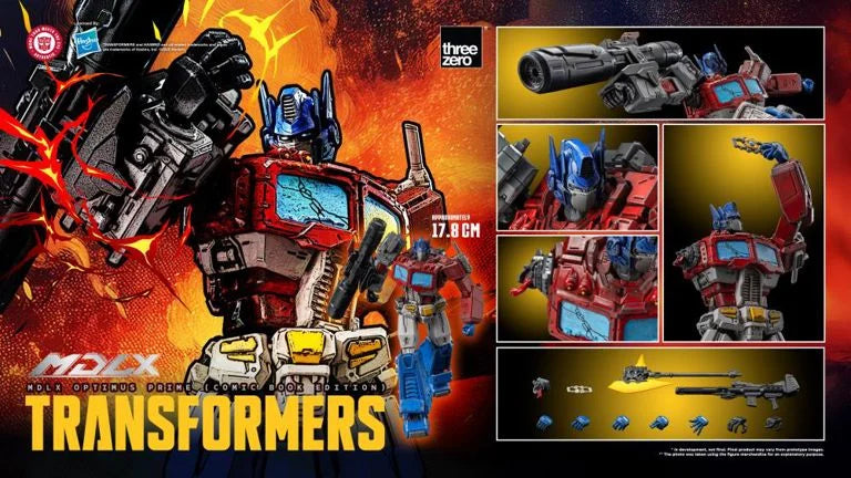 ThreeZero MDLX Transformers Optimus Prime (Comic Book Edition)