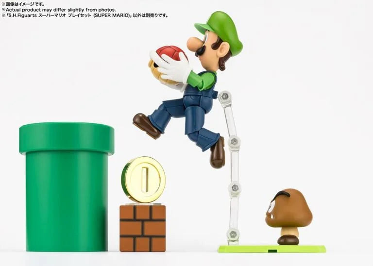 SH Figuarts Super Mario Brothers - Super Mario Playset