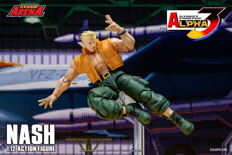 Storm Arena Street Fighter Alpha 3 - Nash [Dented Box]