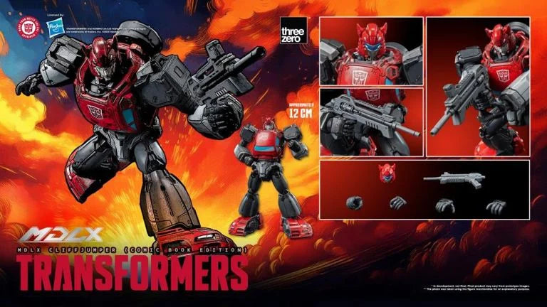 ThreeZero MDLX Transformers Cliffjumper (Comic Book Edition)
