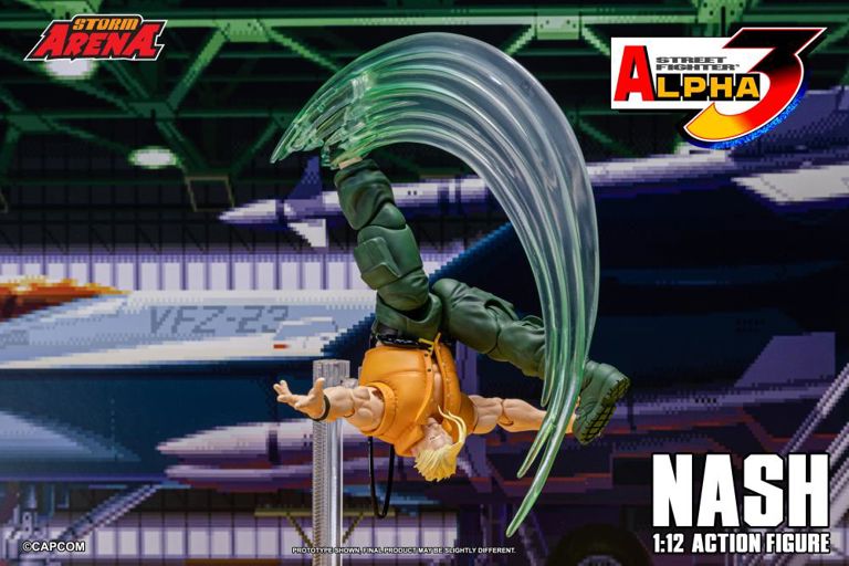 Storm Arena Street Fighter Alpha 3 - Nash [Dented Box]