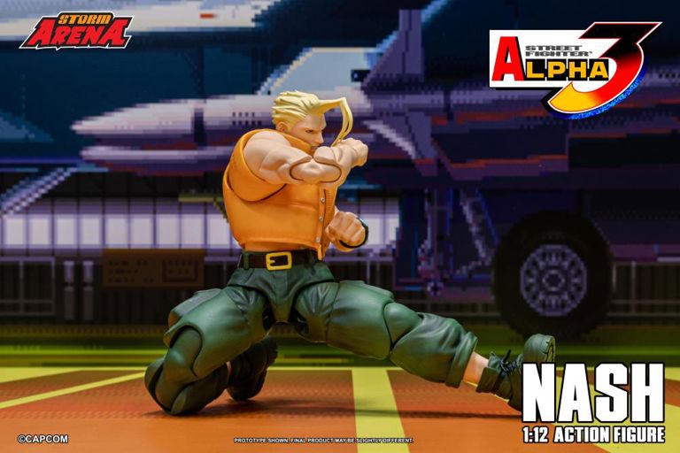 Storm Arena Street Fighter Alpha 3 - Nash [Dented Box]