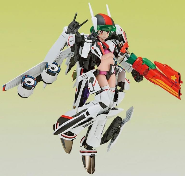 Aoshima VFG Variable Fighter Girls Macross VF-25F Messiah Ranka Lee [Model Kit]