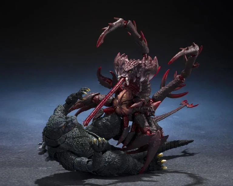 SH MonsterArts Godzilla vs Destoroyah - Godzilla Jr & Destroyah Evolution