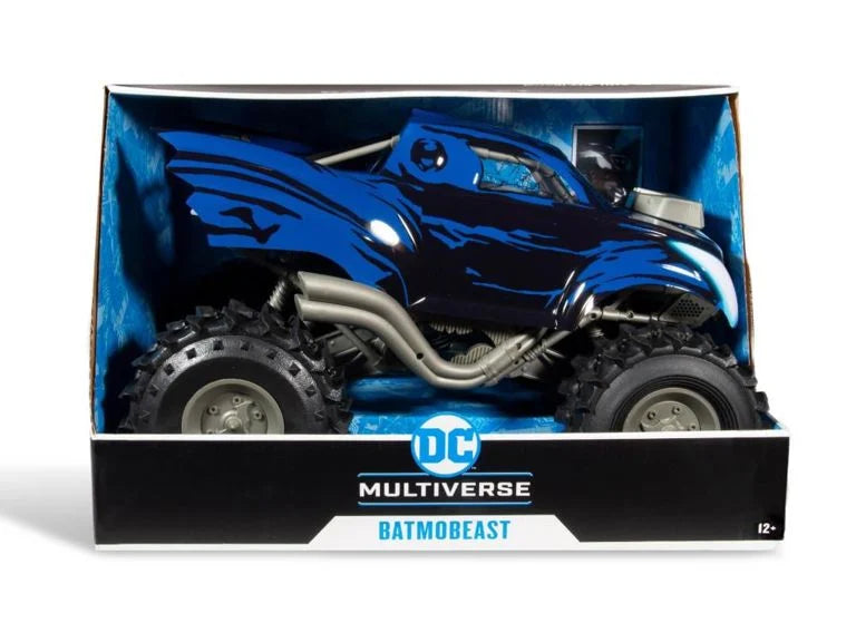 [BUNDLE] Xiwanshe DC Justice League Batmobile + McFarlane Toys DC Batmobeast