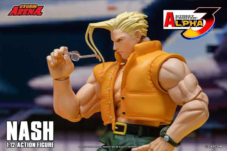 Storm Arena Street Fighter Alpha 3 - Nash [Dented Box]