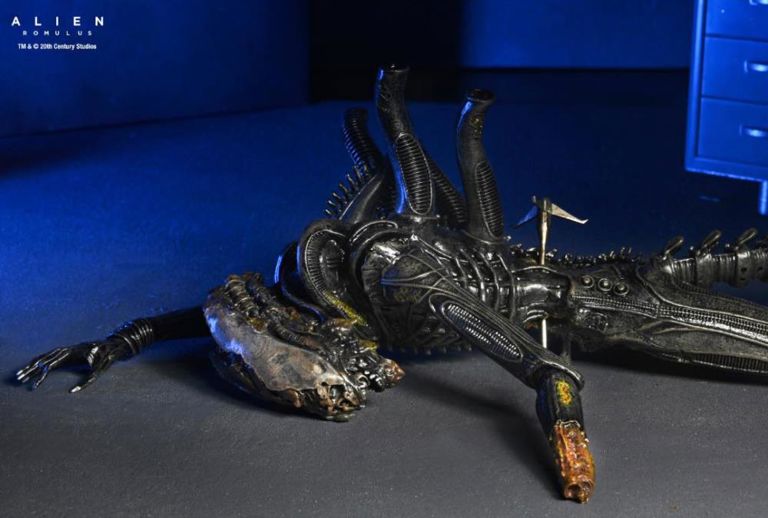 Neca Alien Romulus Suspended Lab Xenomorph XX121 Deluxe Version [Dented Box]