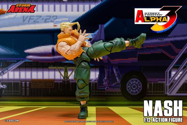 Storm Arena Street Fighter Alpha 3 - Nash [Dented Box]