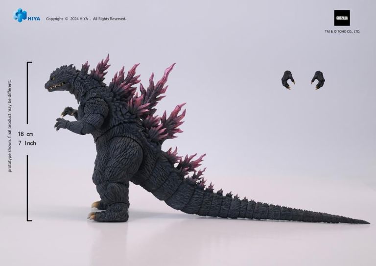 Hiya Toys Exquisite Basic Godzilla 2000 Millennium (1999) - Godzilla [Dented Box]