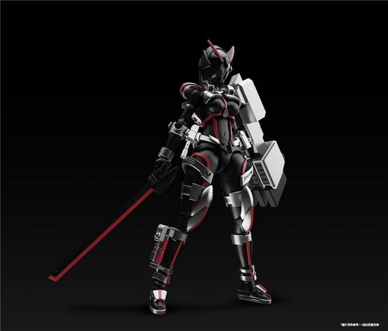 Yubo Cultural Creative - Knight Mecha Girl Series  Warrior Goddess Sako (Shako) [Model Kit]