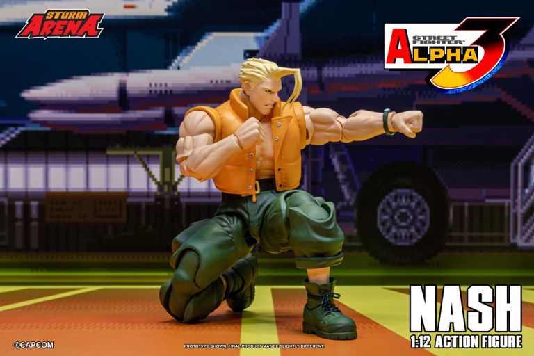 Storm Arena Street Fighter Alpha 3 - Nash [Dented Box]