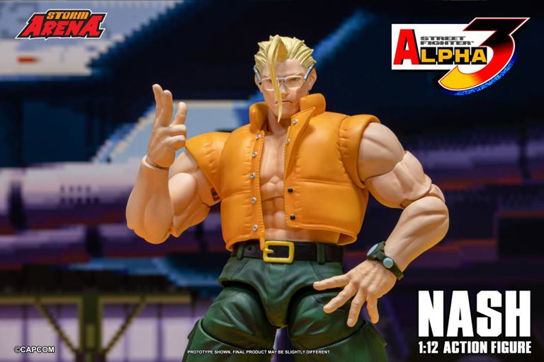 Storm Arena Street Fighter Alpha 3 - Nash [Dented Box]