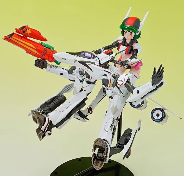 Aoshima VFG Variable Fighter Girls Macross VF-25F Messiah Ranka Lee [Model Kit]