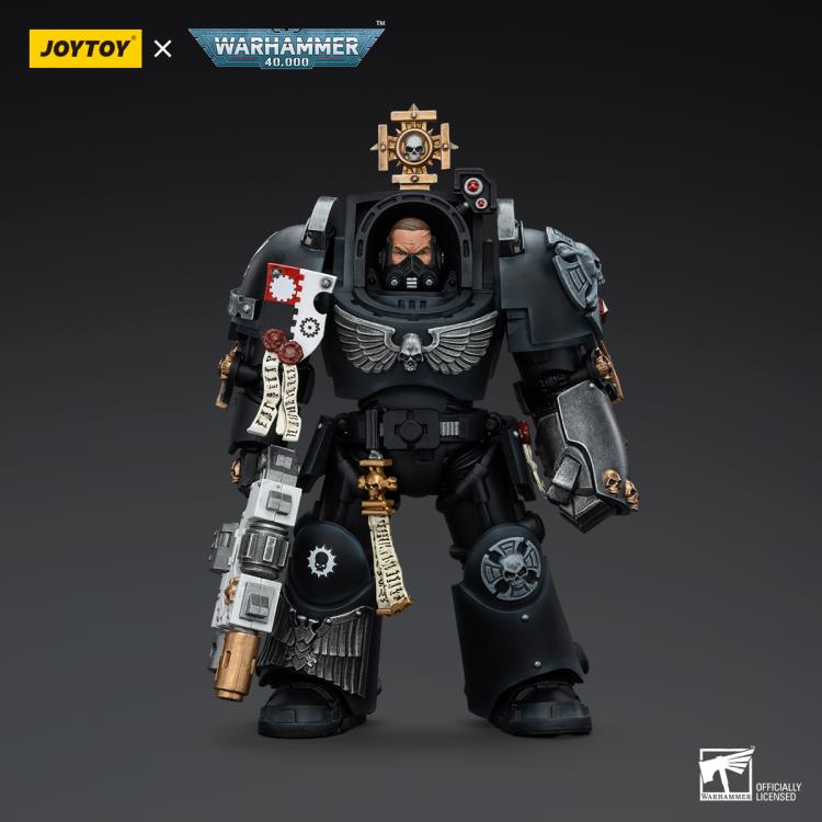 Joytoy 1/18 Warhammer 40K Iron Hands Captain in Terminator Armor