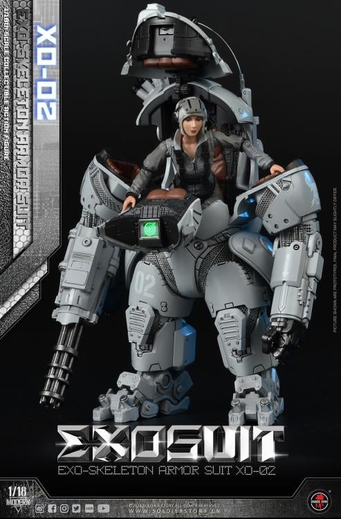Soldier Story 1/18 EXO - XO-02 Skeleton Armor Suit