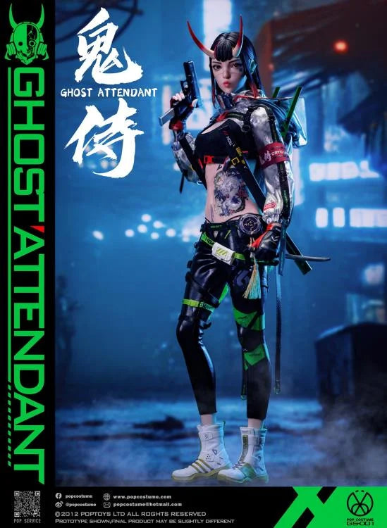 Pop Costume 1/6 GS-001 Ghost Attendant