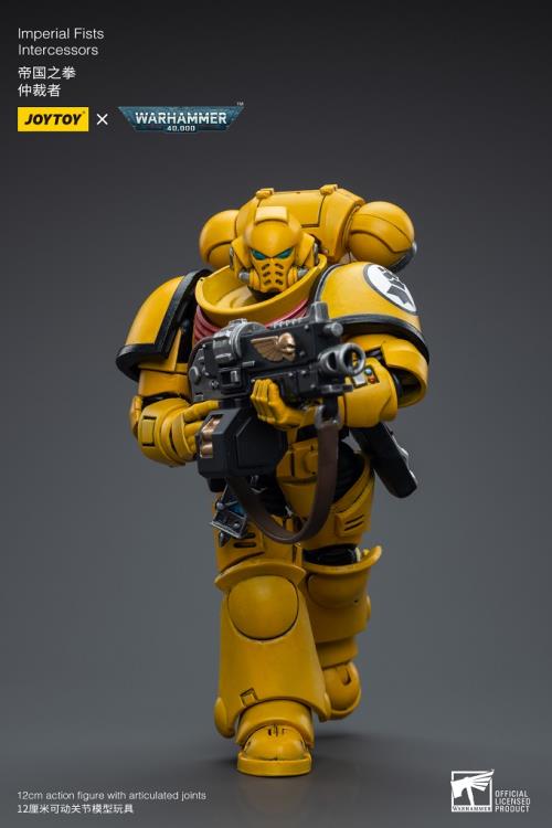 Joytoy 1/18 Warhammer 40K Imperial Fists Intercessors with Auto Bolt Rifle (2025)