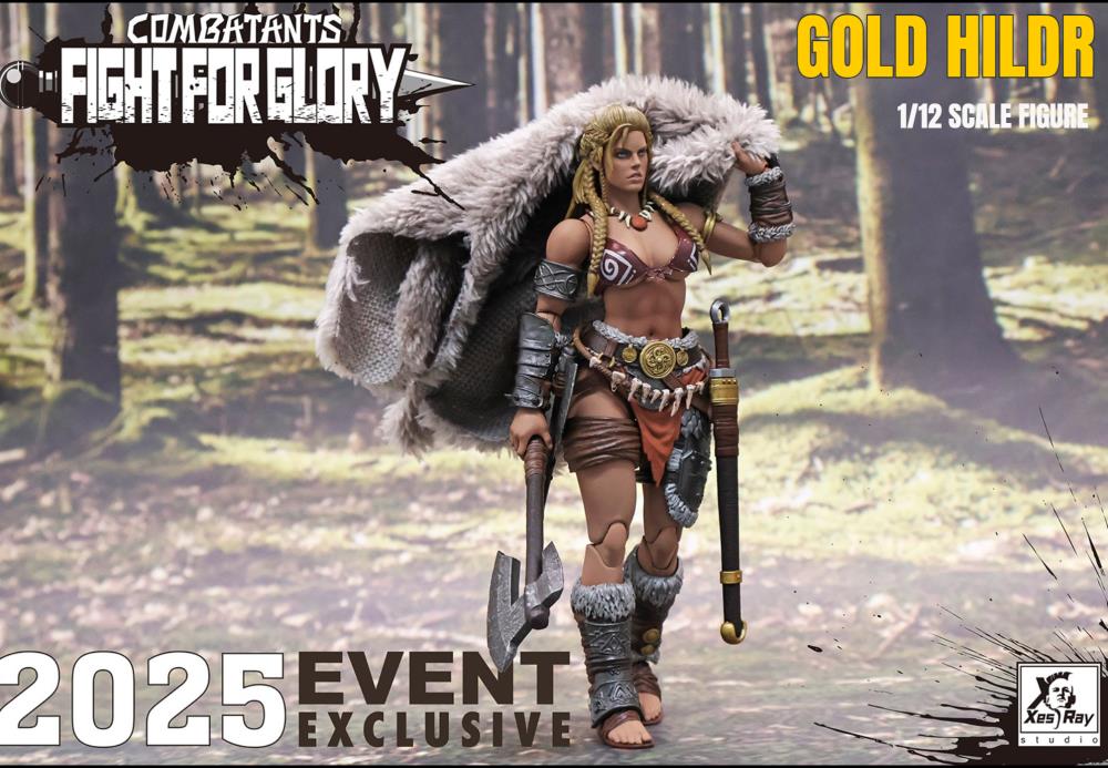 Xesray 1/12 Combatants Fight for Glory Gold Hildr [Event Exclusive]