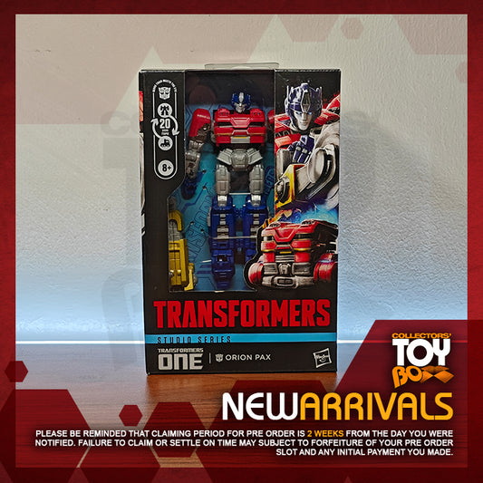 Hasbro Transformers Studio Series Transformers One - Orion Pax