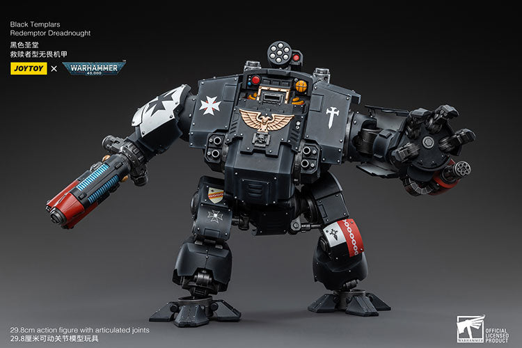 Joytoy 1/18 Warhammer 40K Black Templars - Redemptor Dreadnought (2025)