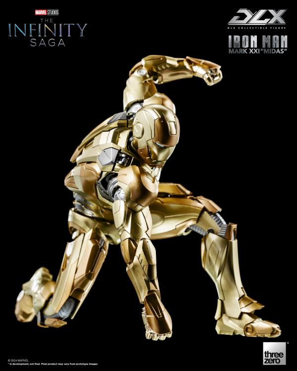 Threezero DLX Marvel Infinity Saga - Iron Man Mark 21 Midas