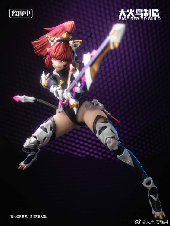 Bigfirebird Build 1/9 Science Cat Lady Team 001 Sunflower