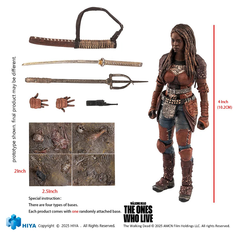 Hiya Toys 1/18 The Walking Dead The Ones Who Live - Michonne