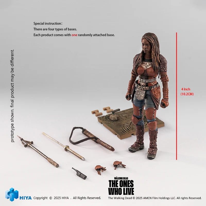 Hiya Toys 1/18 The Walking Dead The Ones Who Live - Michonne