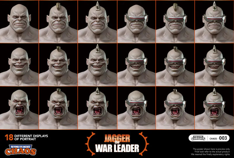 Chaos 1/12 CHAOS-003 Jagger the War Leader