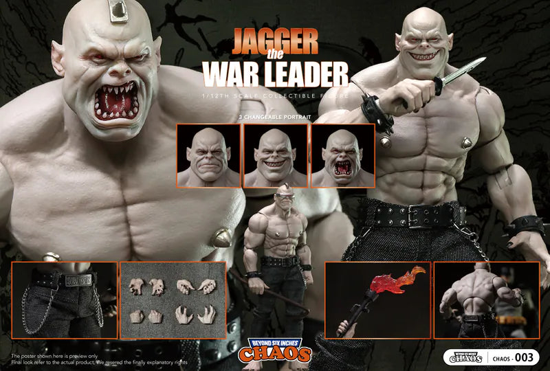 Chaos 1/12 CHAOS-003 Jagger the War Leader