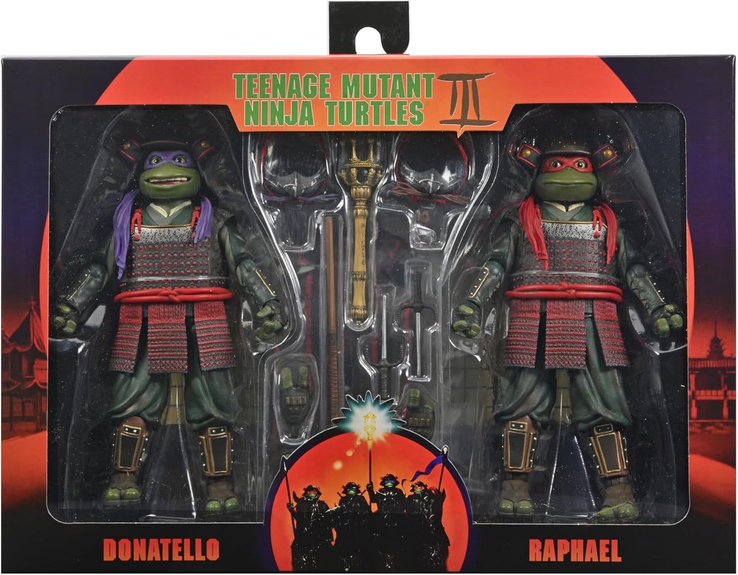 Neca Ultimate Teenage Mutant Ninja Turtles 3 Turtles in Time - Samurai Raphael & Donatello