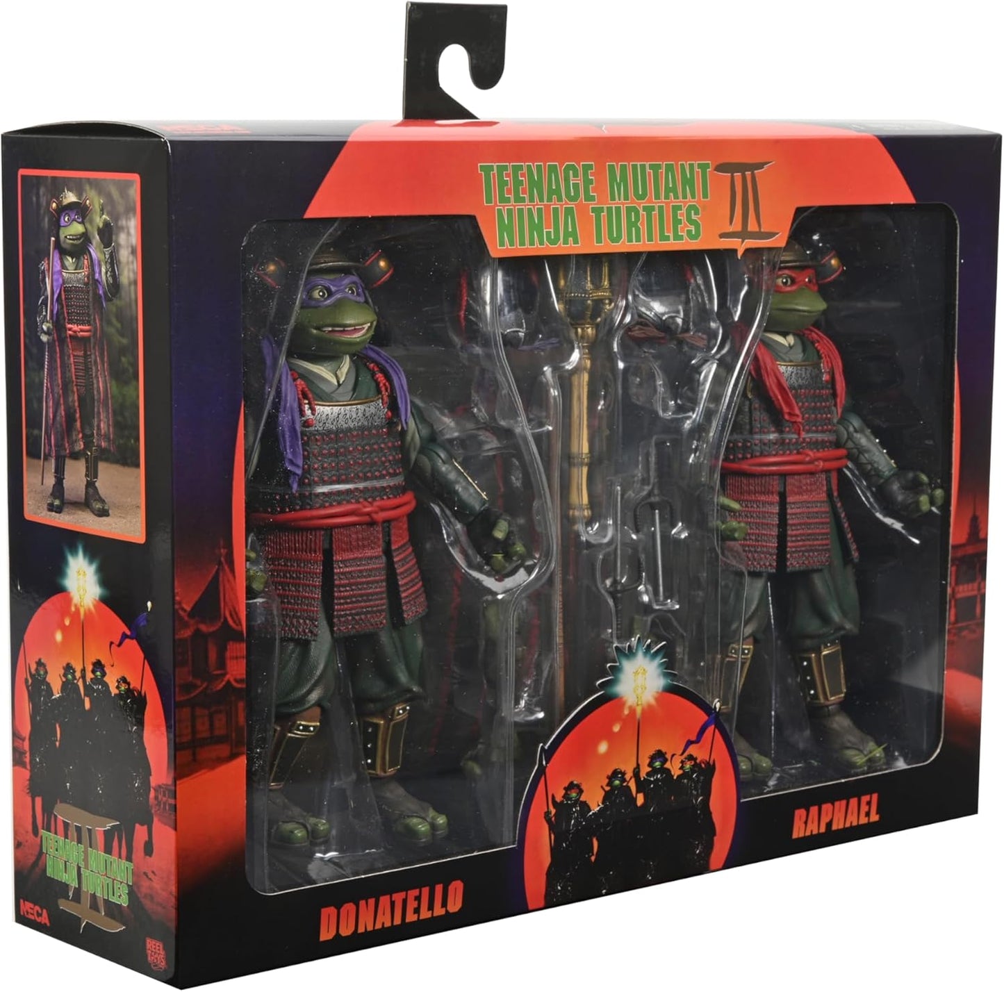 Neca Ultimate Teenage Mutant Ninja Turtles 3 Turtles in Time - Samurai Raphael & Donatello