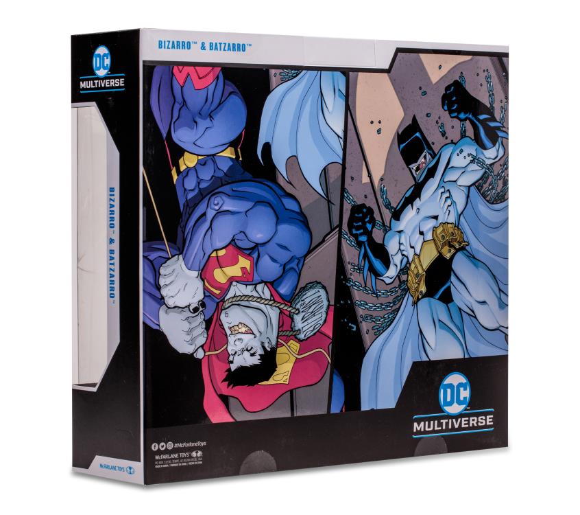 McFarlane Toys DC - Bizarro Vs Batzarro