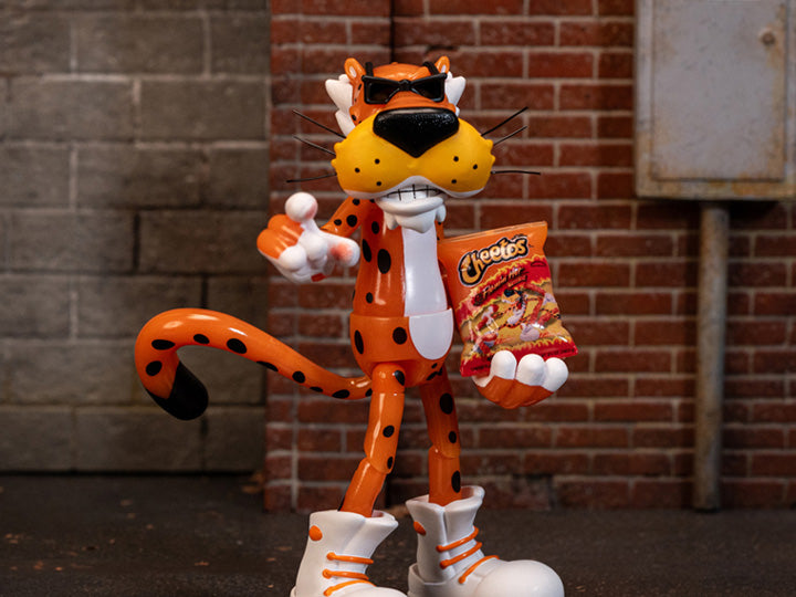 Jada Toys Cheetos Flamin' Hot Crunchy - Chester Cheetah (Glow in the Dark)