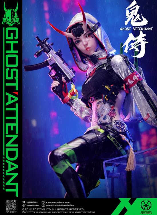 Pop Costume 1/6 GS-001 Ghost Attendant