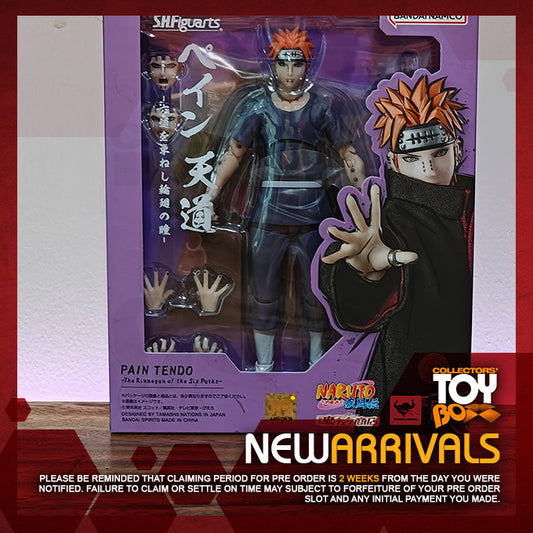 SH Figuarts Naruto Shippuden Pain Tendo Six Path Rinnegan