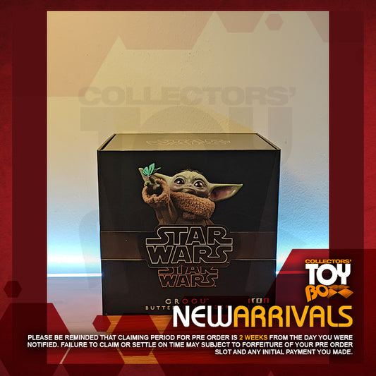 Iron Studios Grogu Collection Star Wars - Mandalorian and Grogu - Butterfly wonder