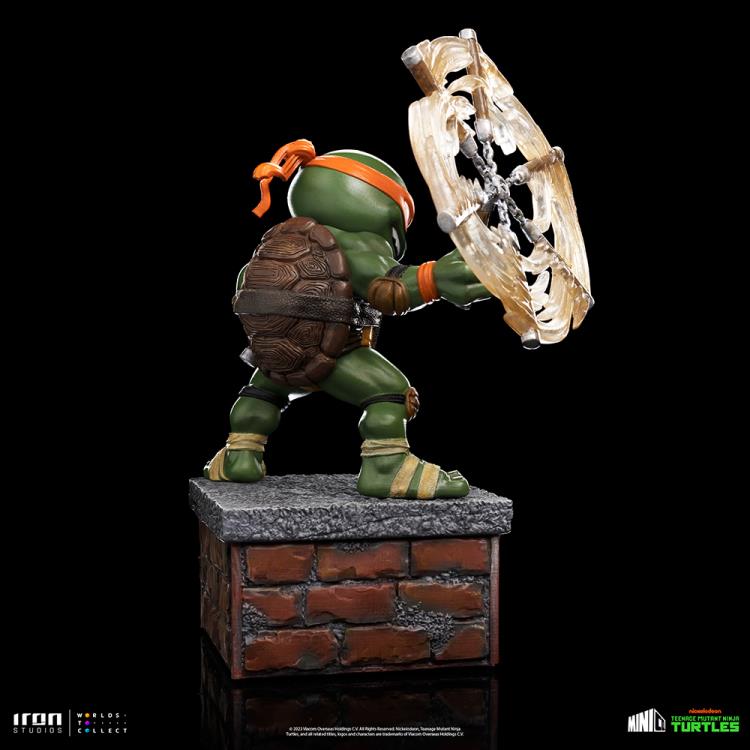 Iron Studios Mini Co Nickelodeon Teenage Mutant Ninja Turtles (Michelangelo, Leonardo, Donatello, Raphael) [SDCC PX]