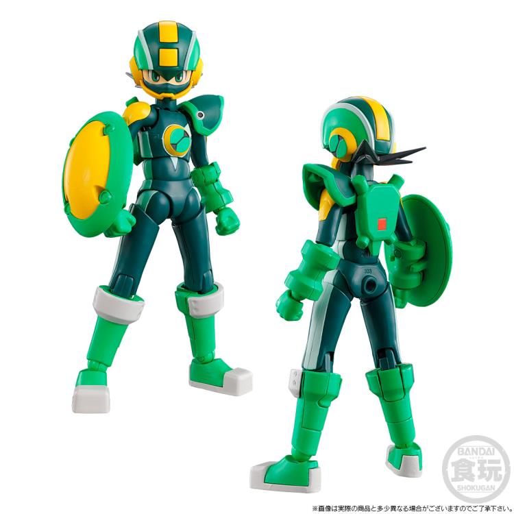 SMP Megaman Battle Network Heat Guts and Wood Shield Set [Model Kit]