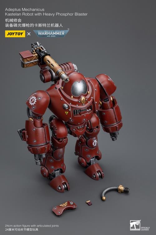 Joytoy 1/18 Warhammer 40K Adeptus Mechanicus Kastelan Robot with Heavy Phosphor Blaster