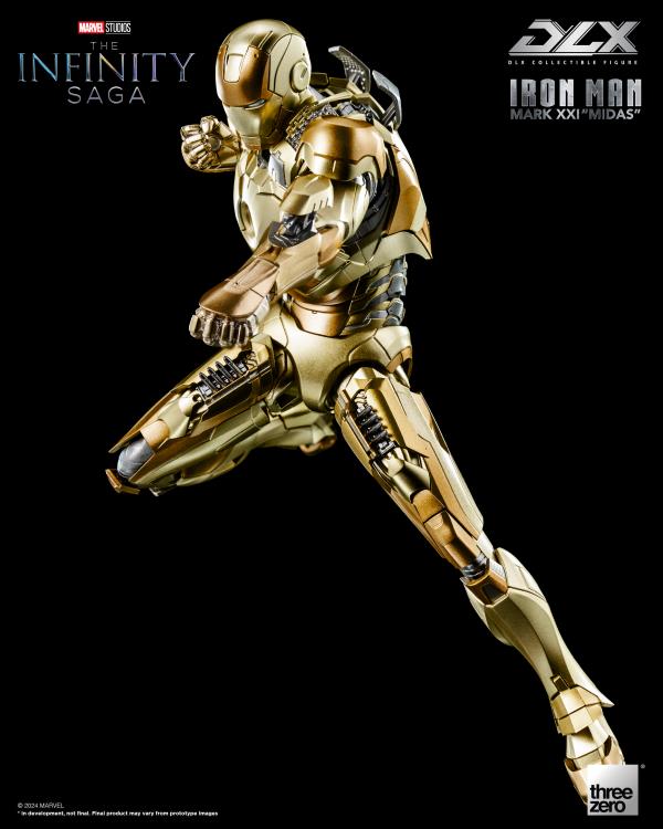 Threezero DLX Marvel Infinity Saga - Iron Man Mark 21 Midas