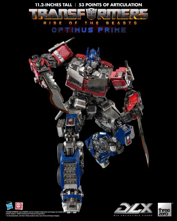 Threezero DLX Transformers Rise of the Beasts - Optimus Prime