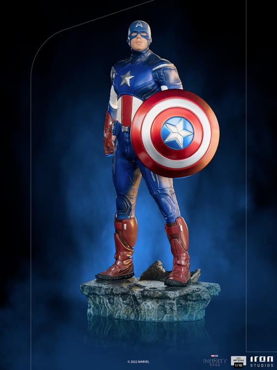 Iron Studios Art Scale 1/10 Marvel The Infinity Saga Captain America Battle of New York