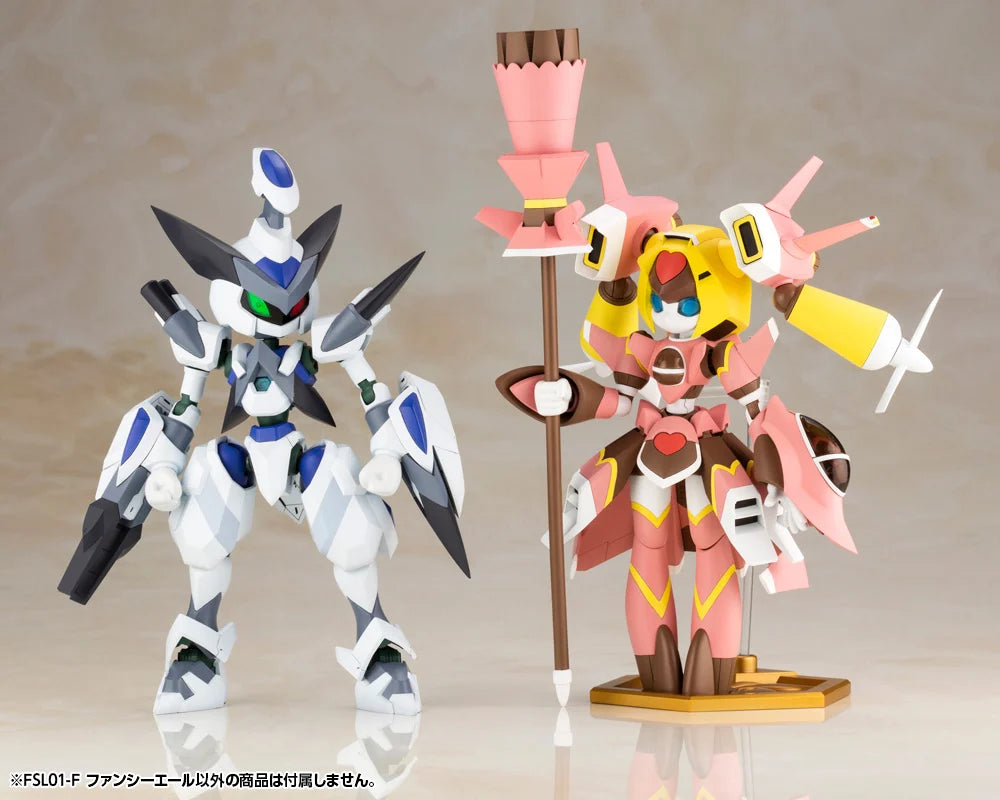 [BUNDLE] Kotobukiya Medabots KWG-00M Head Scissors (Rokusho) + FSL01-F Fancyaile [Model Kit]